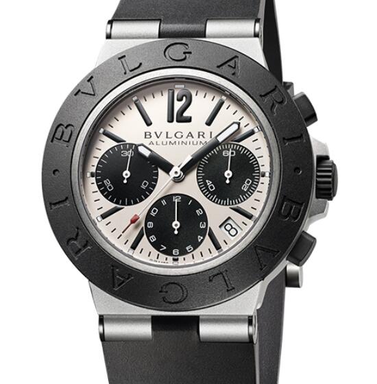 ブルガリBvlgari アルミニウム クロノグラフSAP103382